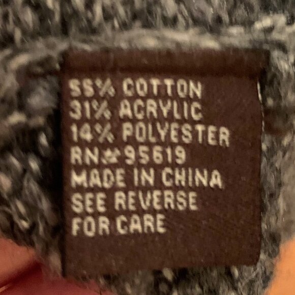 *HP*  Fever soft and warm grey sweater - Picture 8 of 9